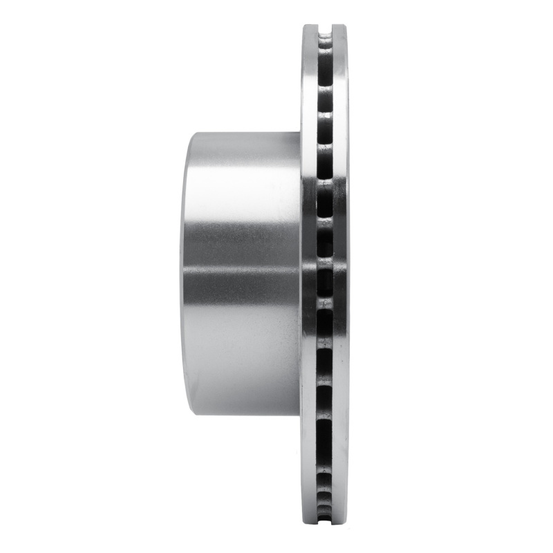 Land Rover Discovery Brake Rotor (1) - Front Right - R1 Concepts - Drilled & Slotted - Silver - `99-`04